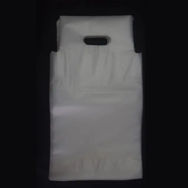 Alt view image 3 of 4 - 100PCS Disposable Drink Carrier Bags Fit 32oz Tall Coffee Cups Takeout | Clear Plastic Bags with Handle for Drink Cups/Coffee Cups/Tea/Juice Delivery Takeout Apply to Coffee Shop/Restaurant/Bar