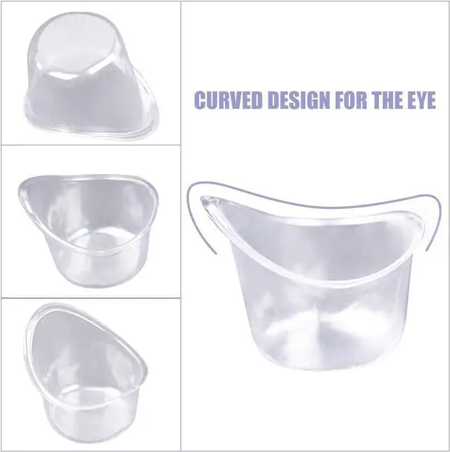 Alt view image 4 of 7 - Eye Wash Cups 5ml Disposable Plastic Measuring Flush Eye Cleaning Cups | 65 Pieces Portable individual
