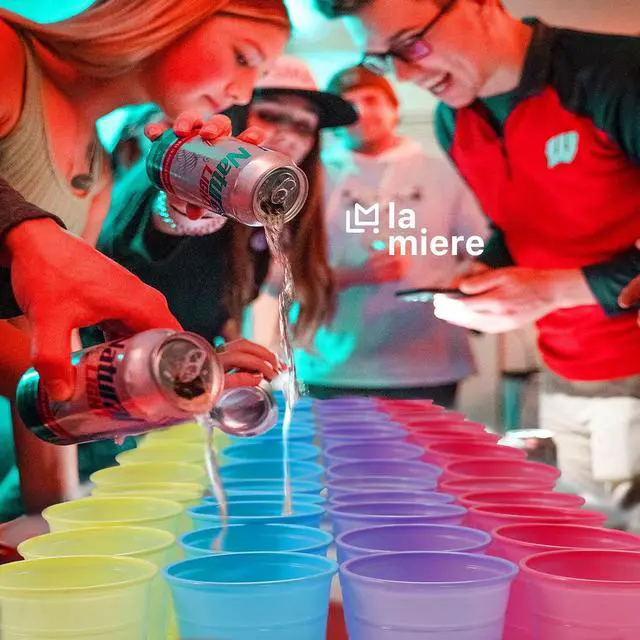 Alt view image 5 of 6 - LA MIERE 50 Pack 5 oz Plastic Cups, Reinforced Durability, BPA-Free, Smooth Rim for Bathroom, Travel & Small Household Use, Pink