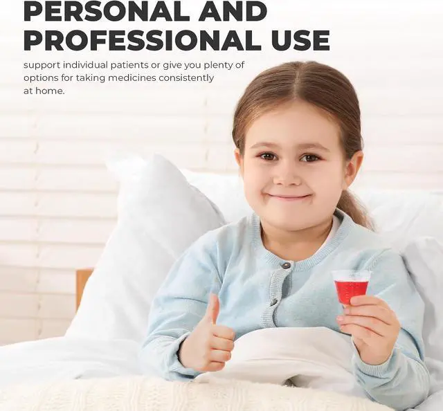 Alt view image 4 of 7 - Epic Medical Supply Graduated 1 oz. Plastic Medicine Cups, Detailed Liquid Measurements for Medications, Clear Containers, Disposable or Reusable, Supports Adults and Children (1 oz, 100, Count)