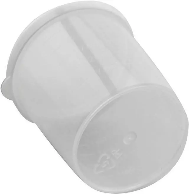 Alt view image 4 of 5 - 12PCS 30ml Plastic Transparent Measuring Cups with Lid Liquid Container Medicine Measuring Measure Cups Clear Mixing Cup