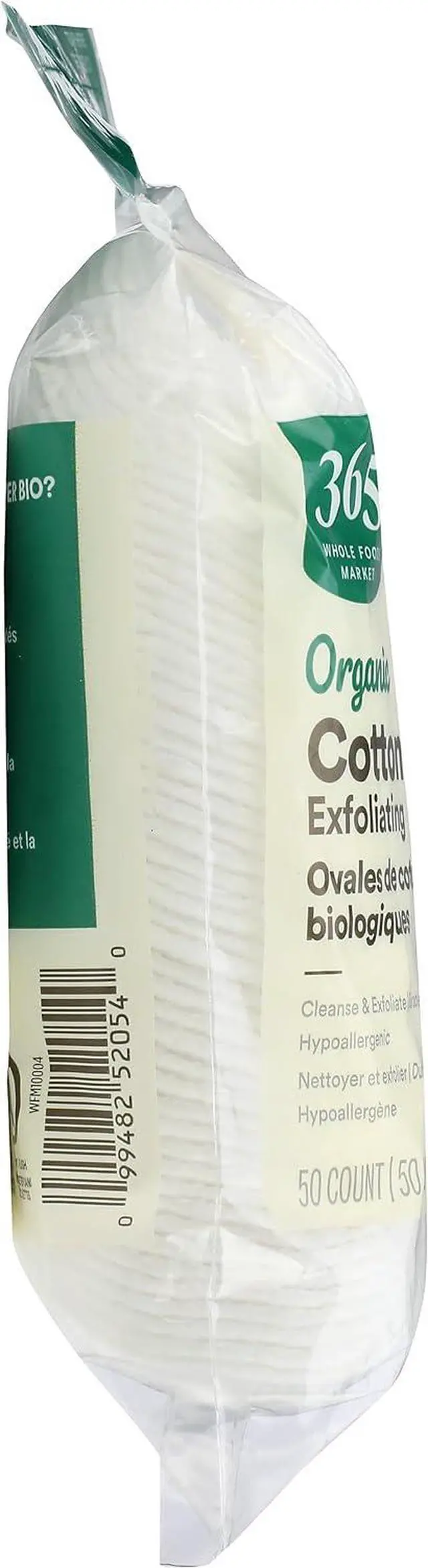 Alt view image 5 of 7 - 365 by Whole Foods Market, Organic Cotton Ovals, Exfoliating, 50 Count
