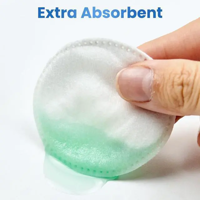 Alt view image 6 of 7 - 160PCS Cotton Rounds, Cotton Pads for Face, Soft Lint-Free Super Absorbent