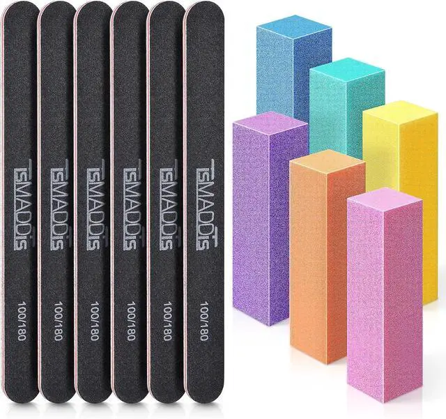 Main image of TsMADDTs Nail Files and Buffers, Professional Manicure Tools for Nail Care
