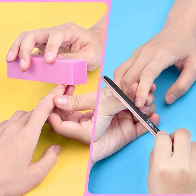 Alt view image 7 of 7 - TsMADDTs Nail Files and Buffers, Professional Manicure Tools for Nail Care