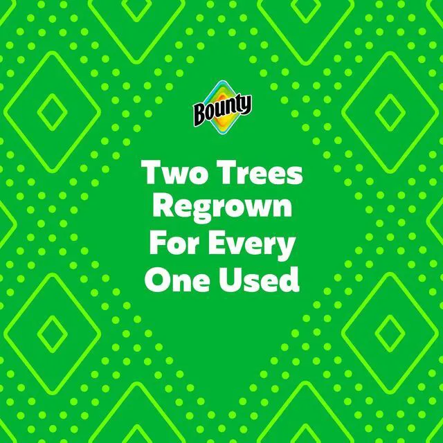 Alt view image 4 of 7 - Bounty SelectASize Paper Towels, 2 Triple Rolls (Equals 6 Regular Rolls), 2X More Absorbent, Diamond Texture for Everyday Spills & Tough Household Messes