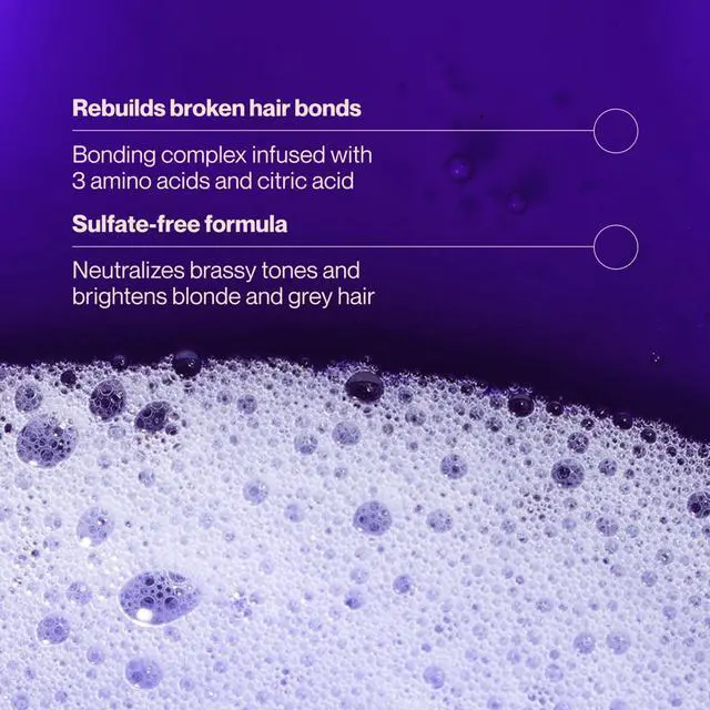 Alt view image 5 of 5 - Suave Bonding Infusion Purple Toning Shampoo, Purple Shampoo for Blonde Hair, Color-Treated and Damaged Hair, 28 fl oz