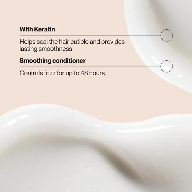 Alt view image 4 of 5 - KeratinInfused Smoothing Conditioner by Suave, CrueltyFree, Improves Shine & Manageability for Dry, Frizzy and OverProcessed Hair
