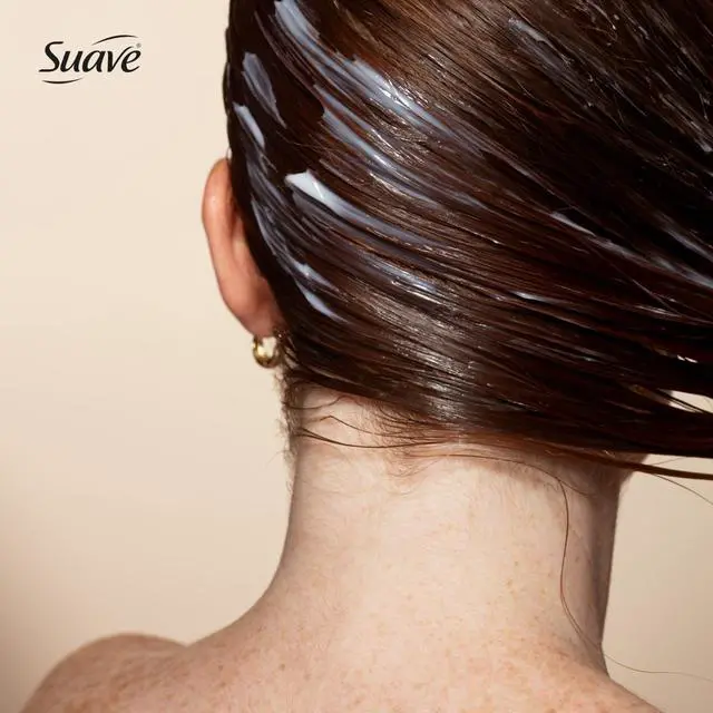 Alt view image 2 of 5 - KeratinInfused Smoothing Conditioner by Suave, CrueltyFree, Improves Shine & Manageability for Dry, Frizzy and OverProcessed Hair