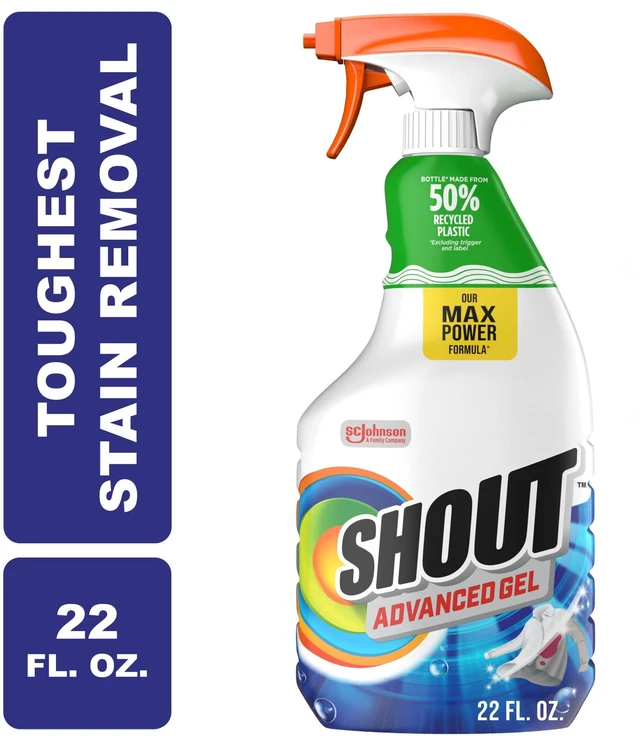 Main image of Shout Laundry Stain Remover, Advanced Acting Gel, 22 FL. OZ.