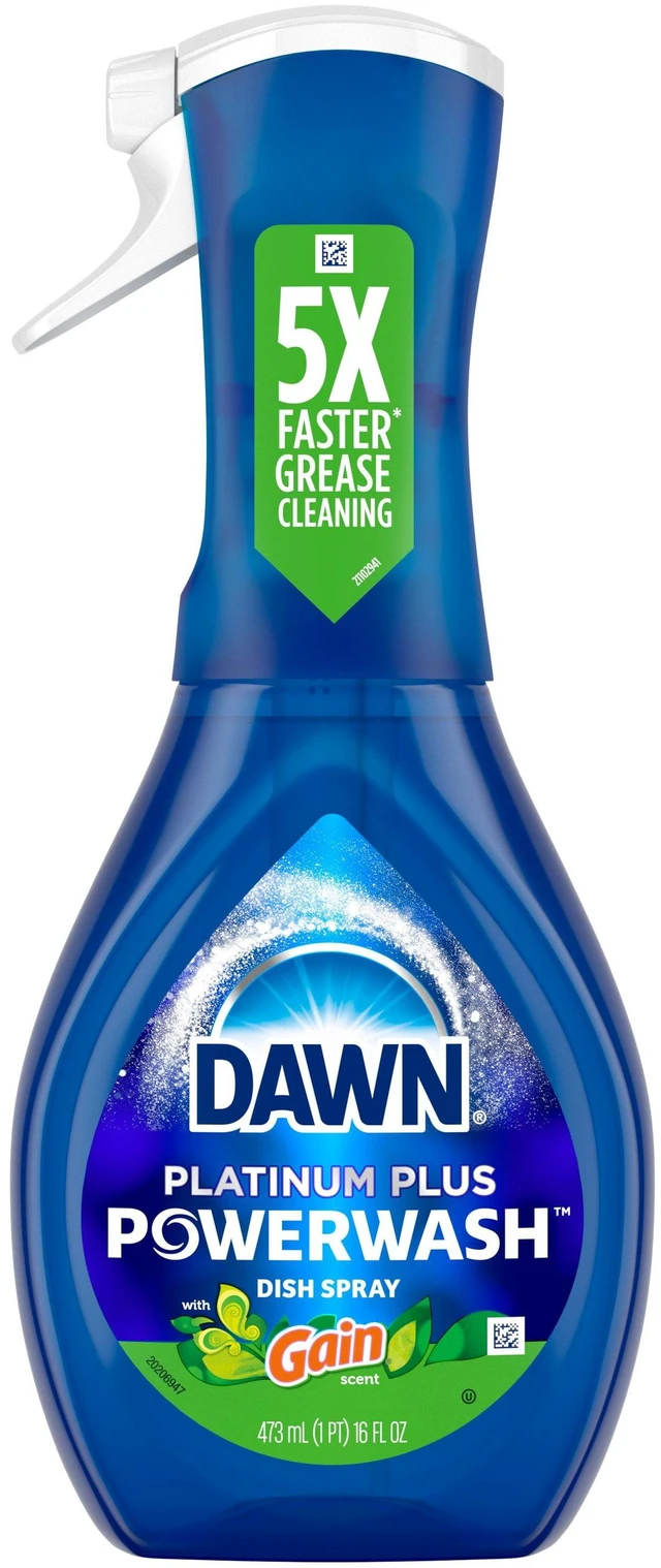 Main image of Dawn Powerwash Spray, Dish Soap, Dishwashing Liquid, Gain Original, 1 Starter Kit, 16 Fl Oz
