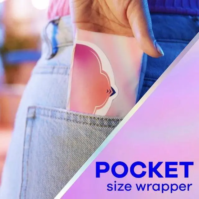 Alt view image 3 of 6 - Always Pocket FlexFoam Menstrual Pads with Wings, PocketSized FullSize Protection, ZeroFeel ZeroBunch Hypoallergenic Pads, #1 OBGYNRecommended, FSA/HSA Eligible