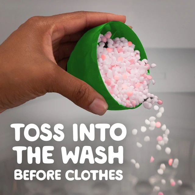 Alt view image 2 of 6 - Gain Tango Strawberry & Shea InWash Scent Booster Beads 4.8 oz, 2in1 DualScent Laundry Beads, Up to 12 Weeks Freshness, Safe for All Fabrics & Washers