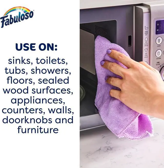 Alt view image 3 of 5 - 1. Fabuloso 2X Concentrated MultiPurpose Liquid Cleaner 56 fl oz, Refreshing Lemon Scent, MultiSurface Household Cleaning for Floors Counters & Bathrooms