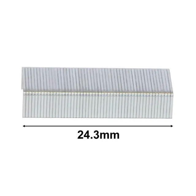 Alt view image 6 of 6 - ALSISK No.10 Mini Staples 20000Count (20 Boxes), Silver 3/16" Leg Length, 24.3mm×9.45mm for No.10 Mini Stapler, SmallSize Replacement Staples