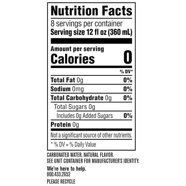 Alt view image 4 of 4 - 8Pack Bubly Sparkling Water, Blueberry Pomegranate Seltzer 12 Fl Oz Each, 100% Recyclable Cans, ZeroCalorie Unsweetened Drink