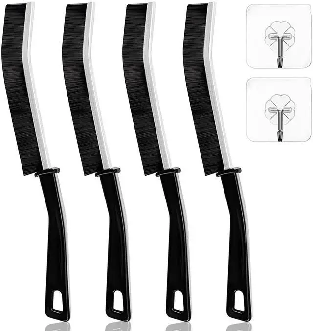 Main image of OKOM Multifunctional Stainless Steel Crevice Cleaning Brush - Hard Bristles for Kitchen & Bath Gap Cleaning