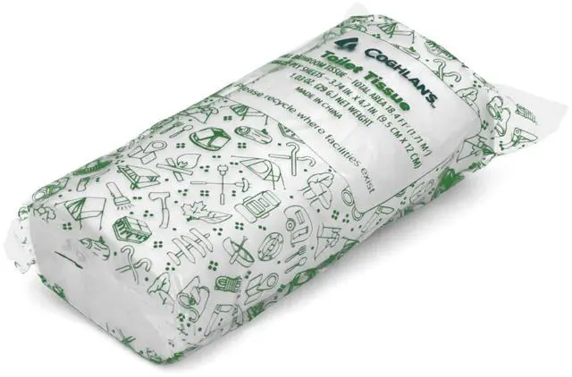 Alt view image 2 of 2 - Coghlan's Portable Toilet Tissue - Biodegradable Camping, Travel
