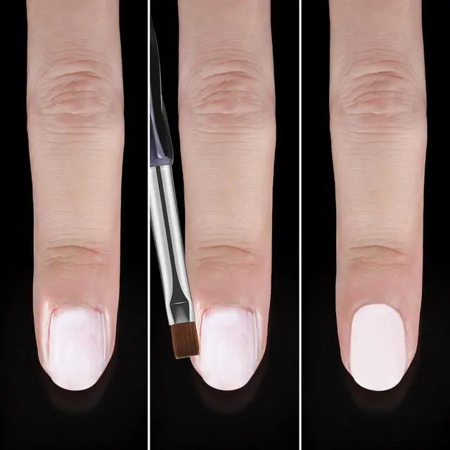 Alt view image 6 of 7 - 3Pcs Nail Art Clean Up Brushes,Cuticle Polish Removal Brushes Set