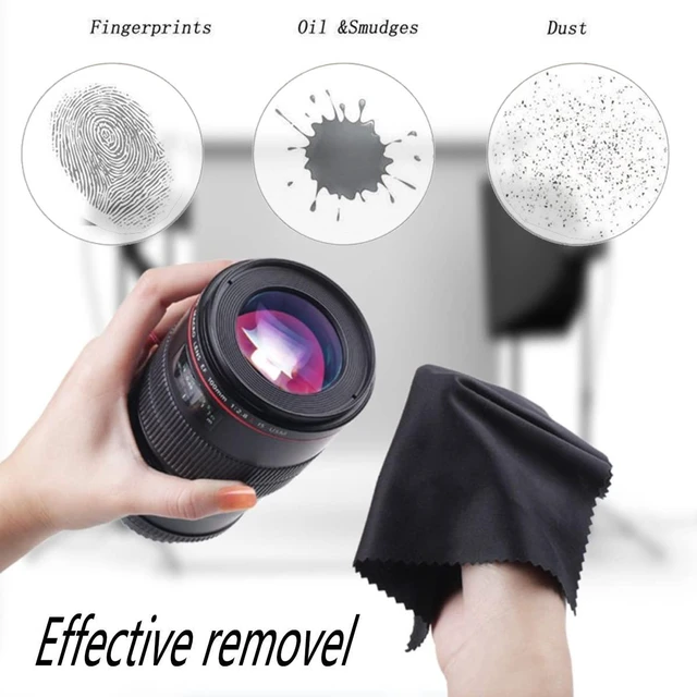 Alt view image 6 of 7 - Glasses Cleaning Cloths(12 pcs),Microfiber Eyeglass Cleaner Cloth, Lens Wipes Cloth for Cleaning Eyeglasses, Cell Phones, Screens, Lenses, Electronics and All Delicate Surface