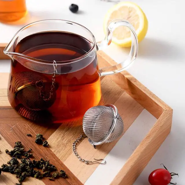 Alt view image 2 of 6 - 2PCS Premium Tea Infusers for Loose Leaf Tea - Upgraded Tea Strainers and Tea Balls for Flavoring Herbal Spices and Seasonings