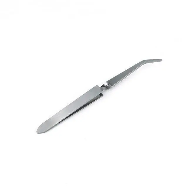 Alt view image 2 of 2 - 1pcs Nail Professional Tools Multi-Function Nail Art Rhinestones Decoration Picking Clip Nipper Stainless Steel Tweezers