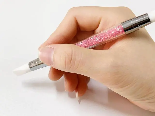 Alt view image 3 of 4 - FULINJOY 5pcs Nail Sculpture Pen - Dual Tipped Silicone Nail Tools, Acrylic Pen & Brushes for Resin, Design Tools for Foil Carving & Drawing Effects