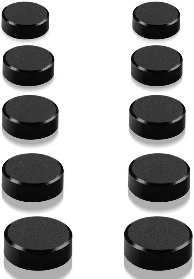 Main image of 10 Pack Strong Fridge Magnets Heavy Duty, Small Round for Whiteboard