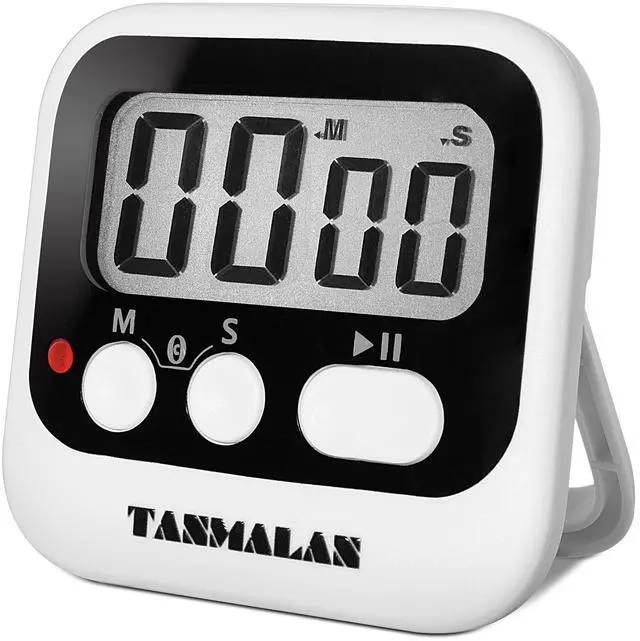 Main image of Easy to USE, Digital Kitchen Timer, Magnetic Timer,Tanmalan(Black,1 Pack)