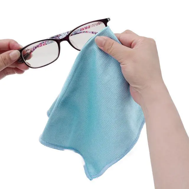 Alt view image 2 of 5 - 6 Pcs Glass Cleaning Cloth for Window Eyeglass Mirrors Stainless Steel