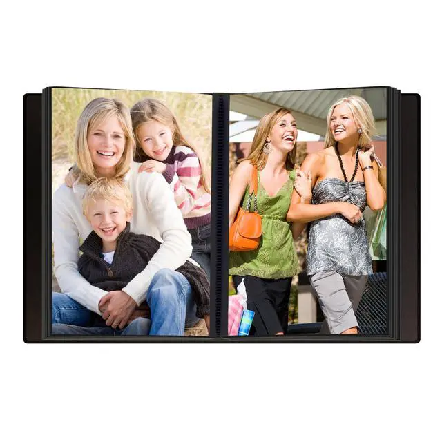 Alt view image 2 of 3 - Pioneer Photo Albums KZ-46/R Mini Frame Cover Photo Album, Holds 24 Photos, Red, 4" x 6"