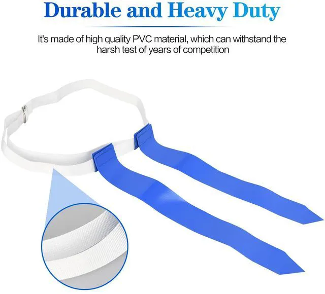 Alt view image 3 of 7 - DkOvn Flag Football Belts, Easy Tear Away Belt for Youths, Adult Players