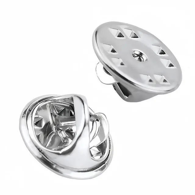 Alt view image 2 of 5 - Lock Pin Backs for Lapel Pins, 50 Pack
