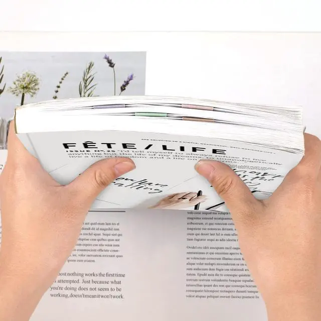 Alt view image 6 of 7 - 15 Pieces Bookmark, Magnetic Bookmarks for Women, Men, Book Lovers, Page Markers for Students Teachers Reading (Misty, Ocean, Emerald)