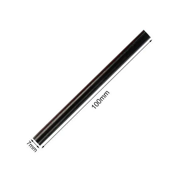 Alt view image 2 of 2 - HUIHUIBAO 12 PCS Colored Hot Glue Sticks, Mini Hot Melt Adhesive Glue Stick for DIY Art Craft, 7 x 100mm, Black