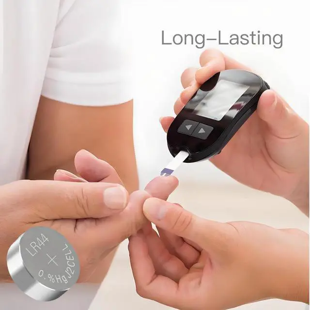 Alt view image 5 of 7 - LR44 AG13 357 303 SR44 1.5V Button Cell Coin Batteries 40 Pack