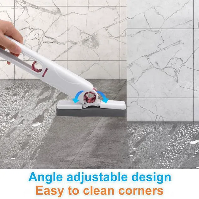 Alt view image 5 of 6 - ANISKEBBR Compact Handheld Wet Dry Multi-Purpose Mini Sponge Cleaning Mop, 2 Sponge Heads
