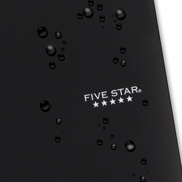 Alt view image 5 of 6 - Five Star Spiral Notebook Plus Study App, 1 Subject, College Ruled, 100 Sheets, 8.5" x 11", Black (72057)