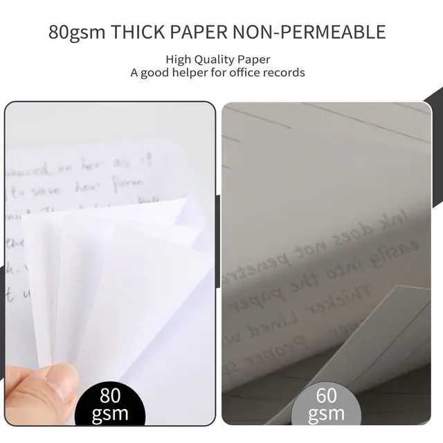 Alt view image 5 of 6 - QiCheng Note Pads 50 Sheets 4x6, Pack of 6 - Blank Scratch Pads for Writing