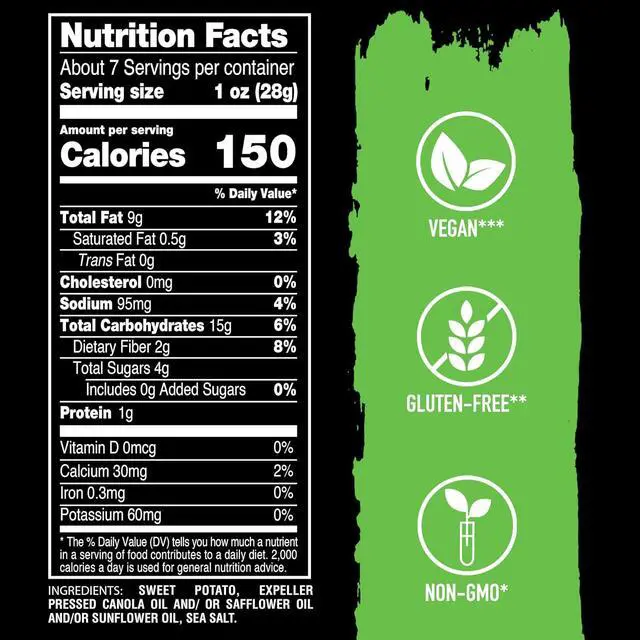 Alt view image 4 of 7 - Terra Plantains Real Sea Salt Vegetable Chips 5oz