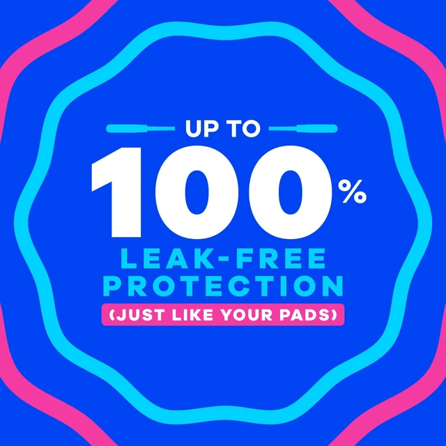 Alt view image 5 of 7 - Tampax Starter Kit Multipack, Regular/Super Absorbency, with LeakGuard Braid, Easy First Tampon Trial, Unscented, 12 Count