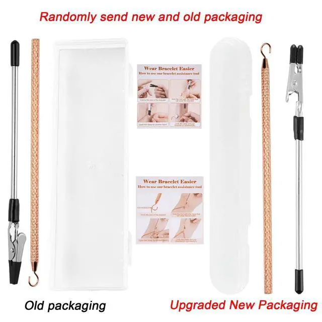 Alt view image 5 of 6 - 2 Pcs Bracelet Helper Tool Easy to Put on Yourself