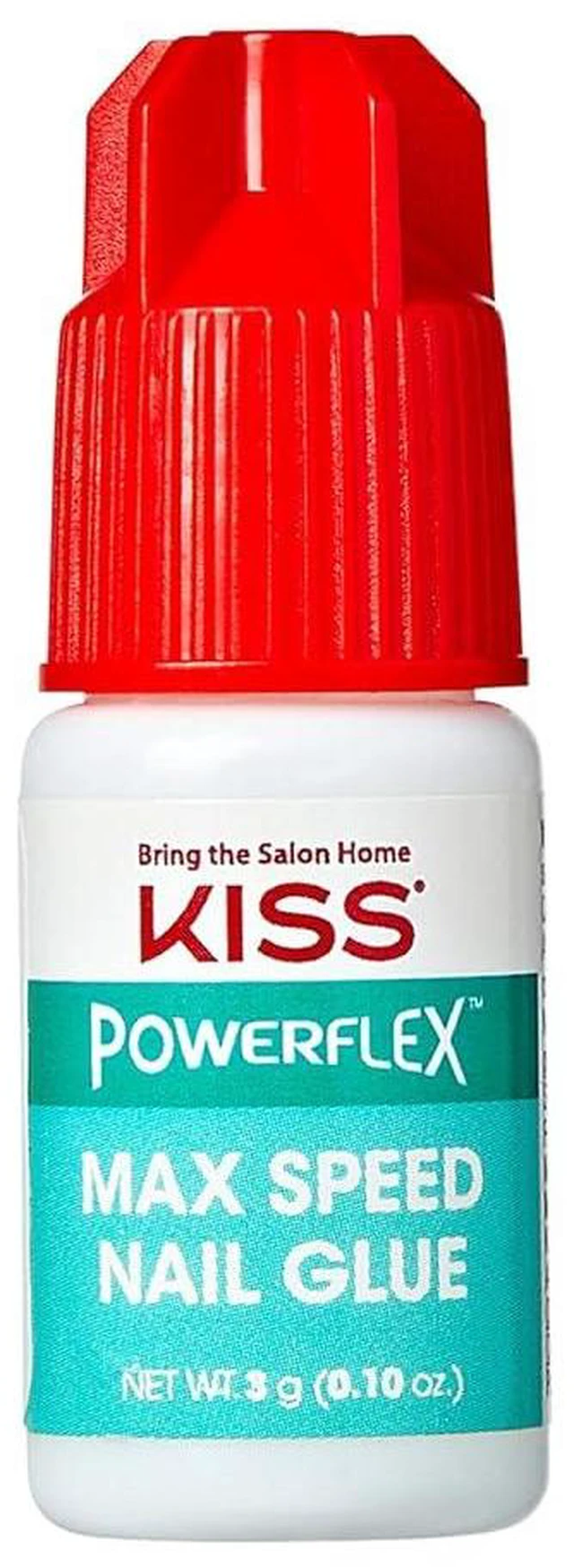 Alt view image 3 of 6 - Kiss PowerFlex Maximum Speed Nail Glue 0.1oz (3g) with Nozzle Tip Applicator for Glue-On Nails, Tips & Wraps