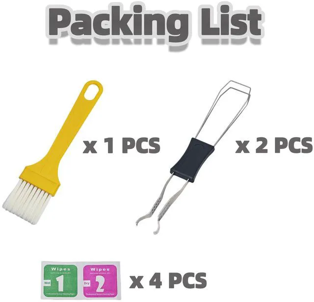 Alt view image 2 of 6 - 2-in-1 Stainless Steel Keycap and Switch Puller for Cherry MX, Alps, Topre Switches, Professional Mechanical Keyboard Key Remover Extractor Tool Kit