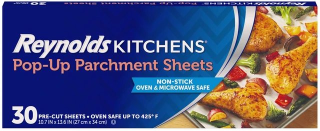 Main image of Reynolds Kitchens Pop-Up Parchment Paper Sheets, 30ct