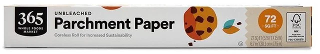 Main image of 365 by Whole Foods Market Unbleached Parchment Paper 72Sq Ft