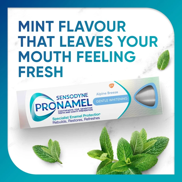 Alt view image 6 of 7 - Sensodyne Pronamel Gentle Whitening Enamel Toothpaste, 0.8oz