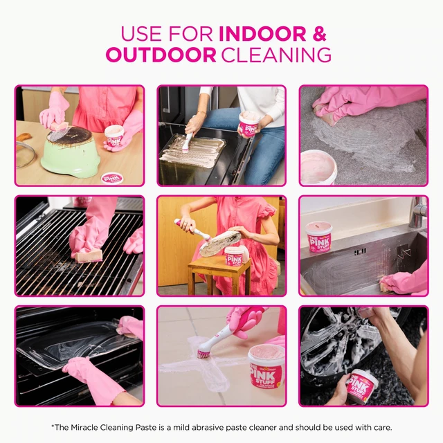 Alt view image 3 of 5 - The Pink Stuff Miracle Cleaning Paste All-Purpose Cleaner, 17.63 oz