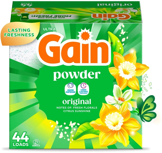 Main image of Gain Powder Laundry Detergent, Original Scent, 40 oz, 44 Loads