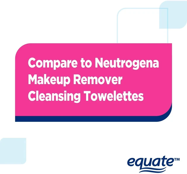Alt view image 5 of 6 - Equate Makeup Remover Cleansing Towelettes, 80 Count